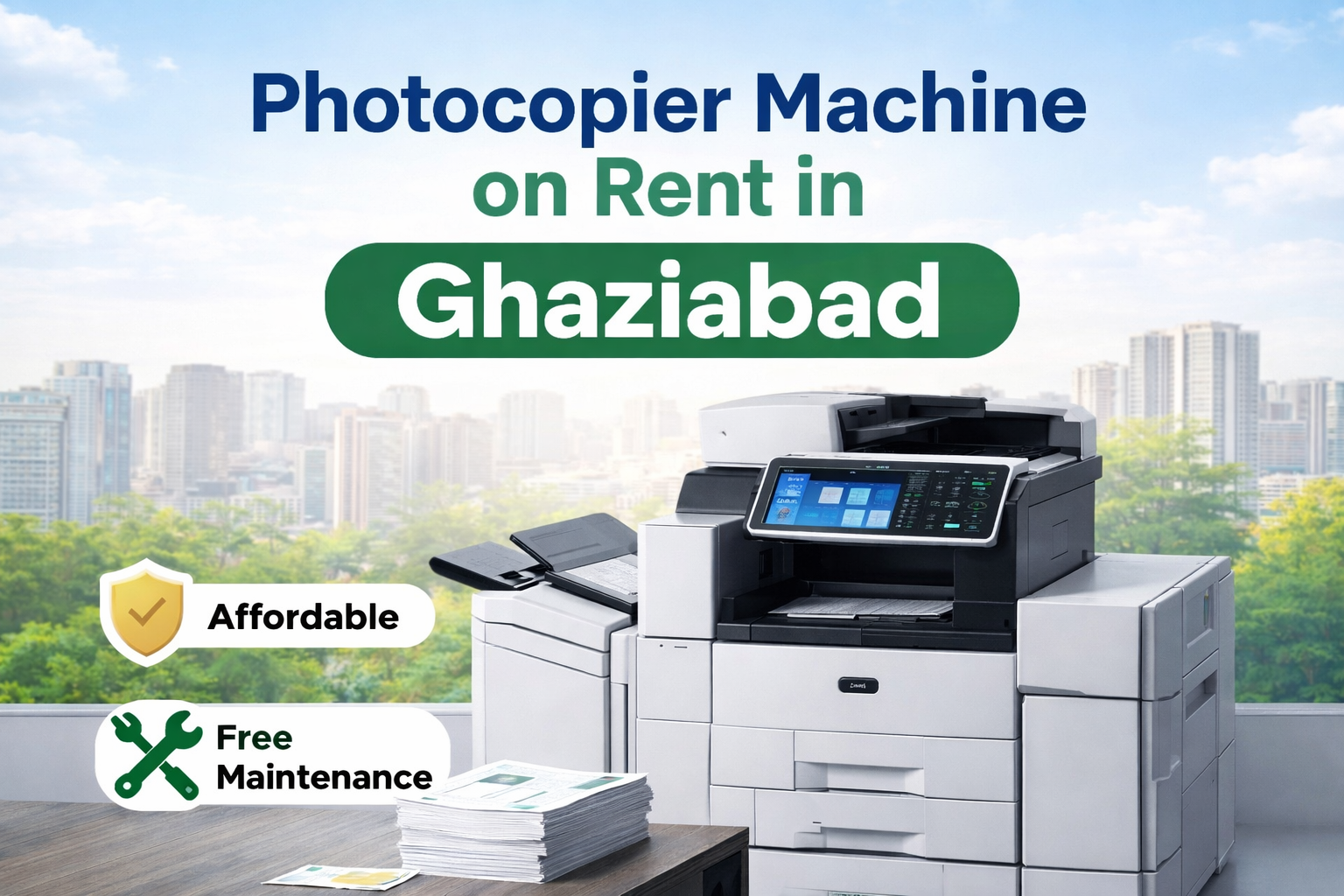 Photocopier Machine on Rent in Ghaziabad
