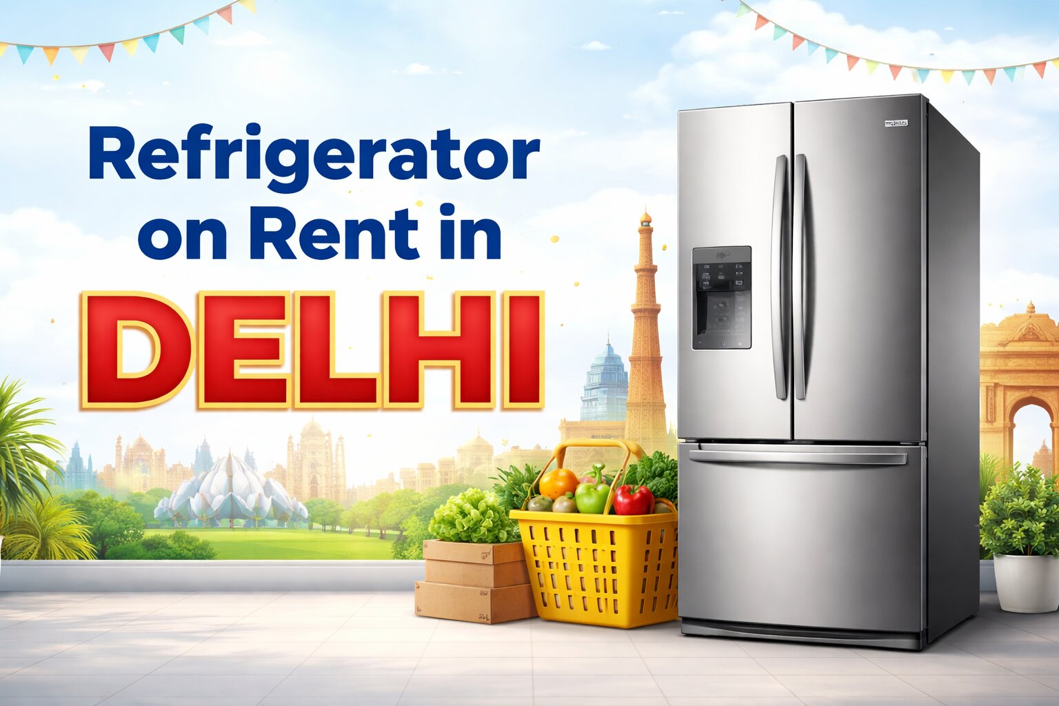 Refrigerator on Rent in Delhi